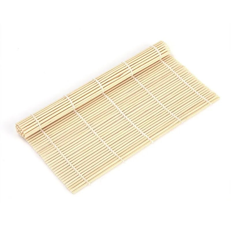 Non-slip bamboo slat placemat