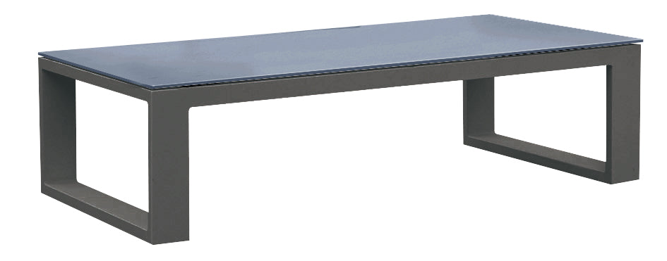 Belly Cool black aluminum outdoor sectional with lift-top coffee table – another view (2)